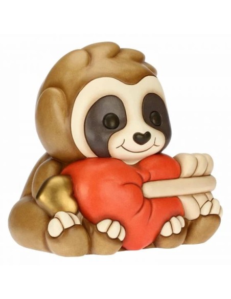 THUN Bradipo Maxi con cuore in ceramica