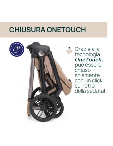 CHICCO Trio Bellagio colore Caramel con ovetto reclinabile