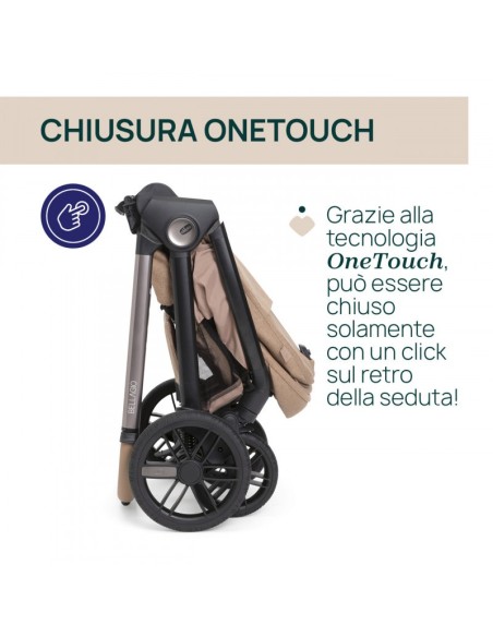CHICCO Trio Bellagio colore Caramel con ovetto reclinabile