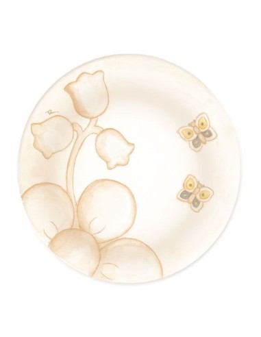 THUN Piatto in porcellana linea Elegance
