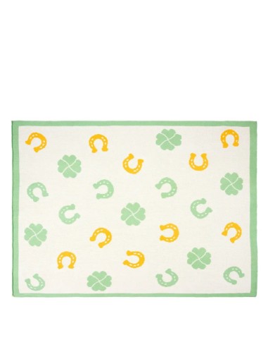 THUN Gioco Set Coperta Tricot e peluche cavallo