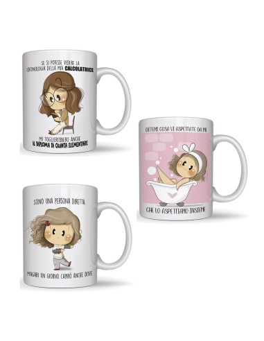 DOLCELEGNO Mug Le Bubine Assortite