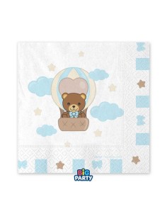 Set 16 tovaglioli Teddy Friends