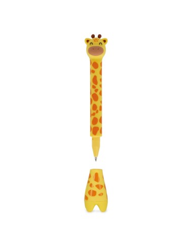 LEGAMI Penna a sfera Giraffa con base