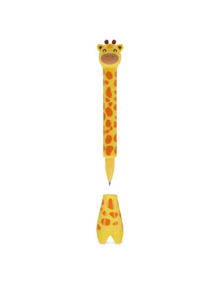 LEGAMI Penna a sfera Giraffa con base