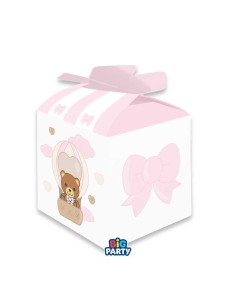 Big Party Scatoline Cubetto rosa 10 pezzi