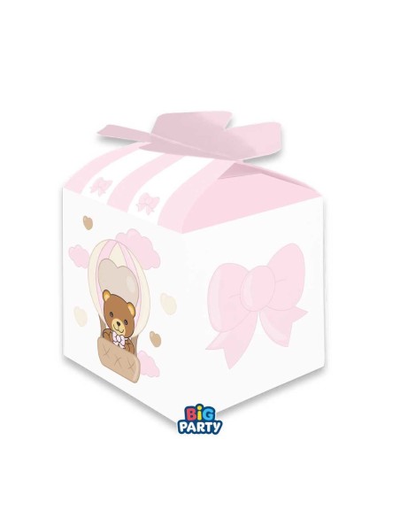 Big Party Scatoline Cubetto rosa 10 pezzi