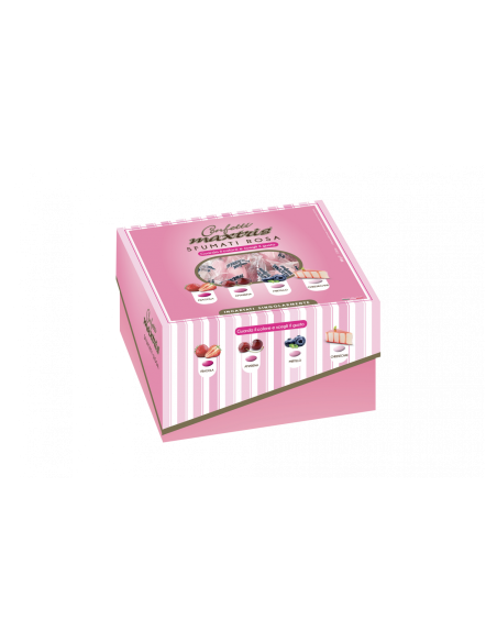 Maxtris confetti 500gr  sfumato rosa Dolce Arrivo