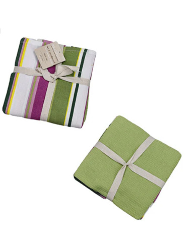 Brandani - Set 2 strofinacci colorati