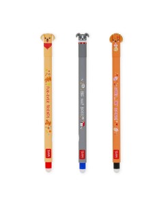 Legami  Set 3 penna cancellabili cagnolini 2