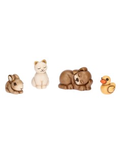 Thun - Set animali dell’aia - Presepe Classico