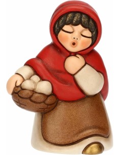 Thun - Donna con cesto di uova - Presepe Classico