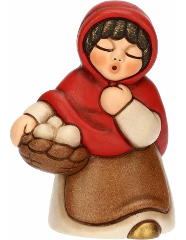 Thun - Donna con cesto di uova - Presepe Classico