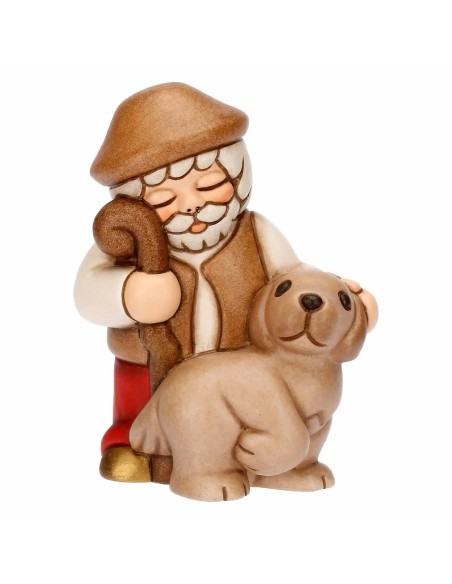 Thun - Pastore con cane rosso - Presepe Classico