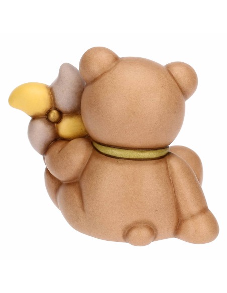 Thun - Teddy Primavera in ceramica con girandola, piccolo