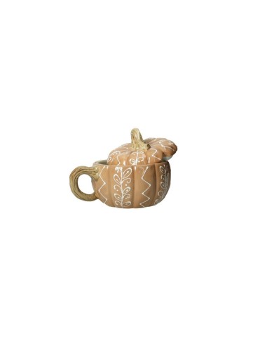 Brandani - Tazza zucca arancio con tappo