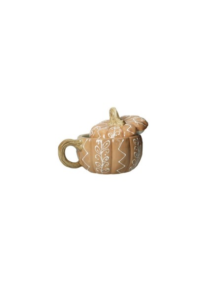 Brandani - Tazza zucca arancio con tappo