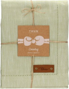 Thun - Tovaglia country green 160x200