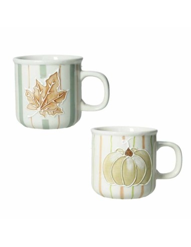 Brandani - Set 2 pezzi tazzine zucca e vite