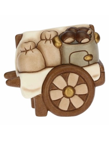 Thun - Carretto con castagne - Presepe Classico