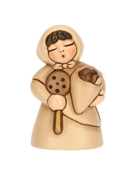Thun - Donna con castagne - Presepe classico