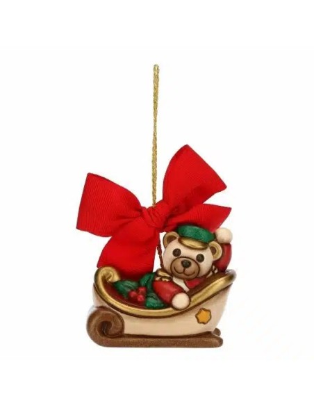 Thun - Slitta componibile Teddy schiaccianoci grande