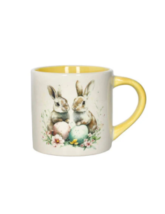 Brandani - Mug Happy Rabbit gialla