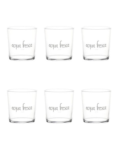 Simple Day set 6 bicchieri Acqua fresca