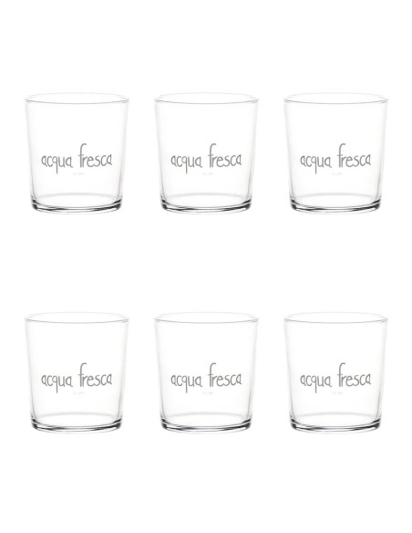 Simple Day set 6 bicchieri Acqua fresca