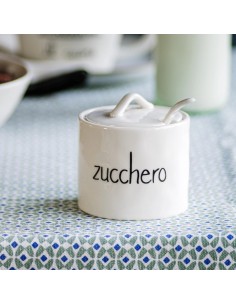 Simple Day Zuccheriera in gres con scritto zucchero