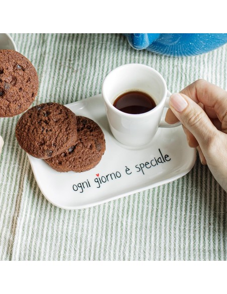 Simple Day Set 2 piattini ogni giorno e' speciale