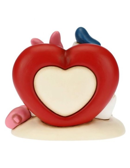Thun Coppia Paperino e Paperina Maxi in ceramica