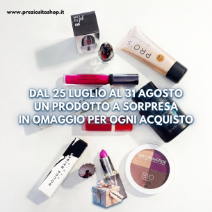 In omaggio un prodotto di cosmetica