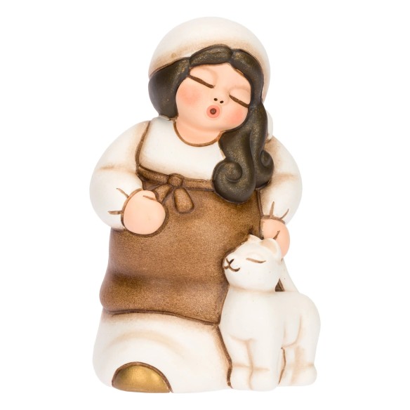 Thun Donna in Dolce attesa Bianco Presepe Classico