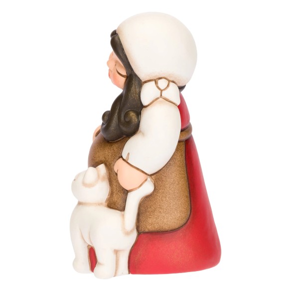 Thun Donna in dolce attesa Rosso  Presepe Classico