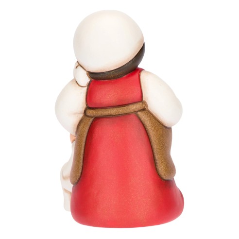 Thun Donna in dolce attesa Rosso  Presepe Classico