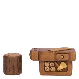 Thun Set tavolo falegnameria in ceramica Presepe Classico