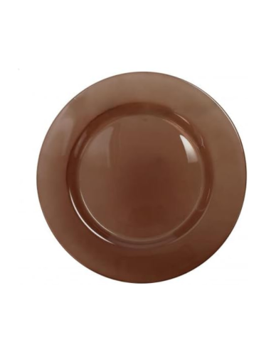 Brandani - Sottopiatto 1 pezzo moka vetro