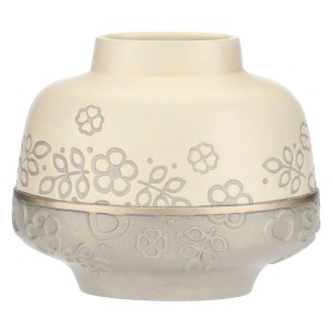 Thun Vaso in Ceramica Aurea Medio