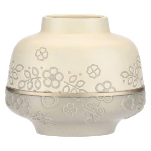 Thun Vaso in Ceramica Aurea Medio 2