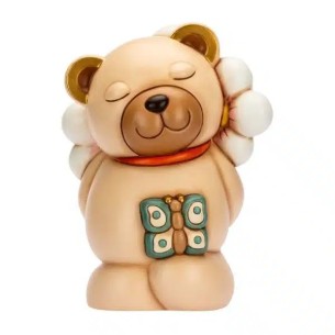 Thun Teddy Con Mazzo di Fiori