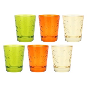 Thun Set 6 Bicchieri Colorati Country