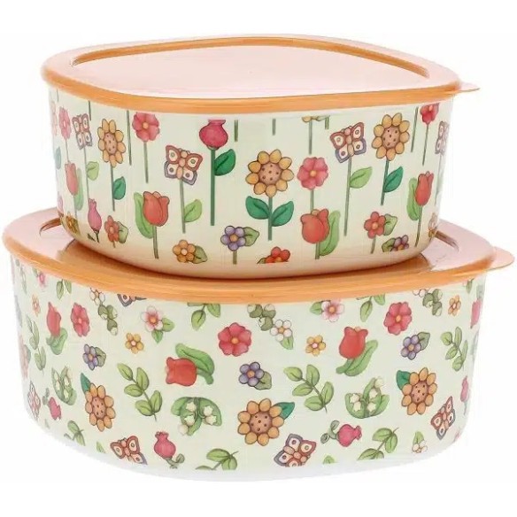 Thun Set 2 contenitori Cucina Country