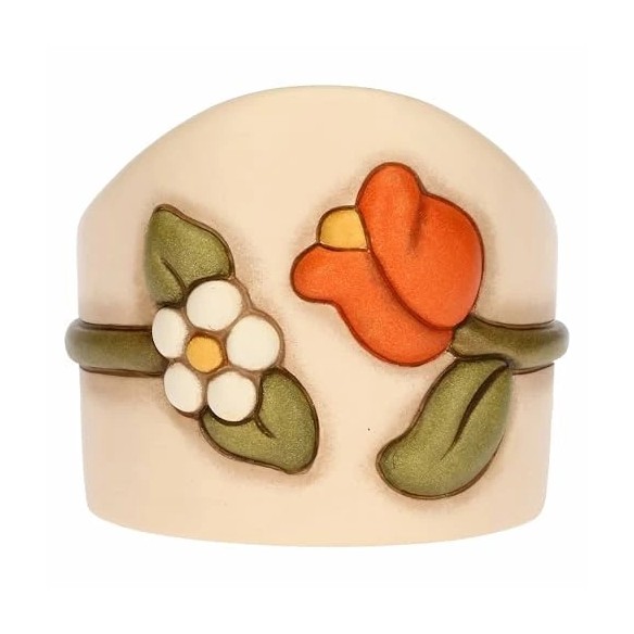 Thun  Portabicchieri singolo in ceramica Country