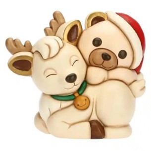 Thun Teddy a cavallo della Renna Robin maxi