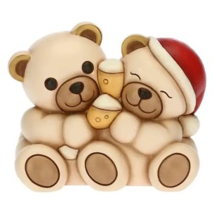 Thun Coppia Teddy che Brinda