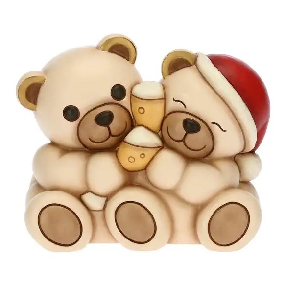 Thun Coppia Teddy che Brinda
