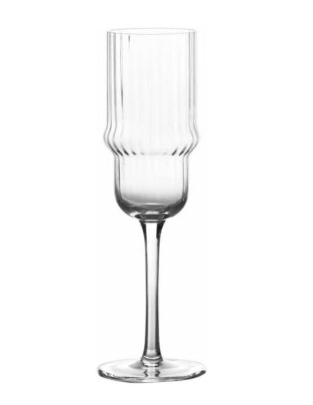 Brandani - Set 6 flute volant vetro