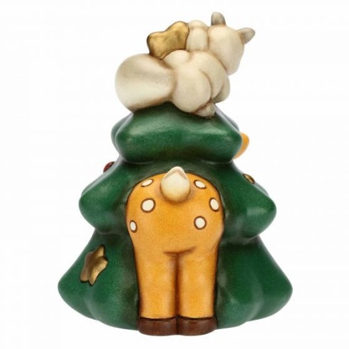 Thun Albero di Natale Medio con Cerbiatto e Scoiattolo