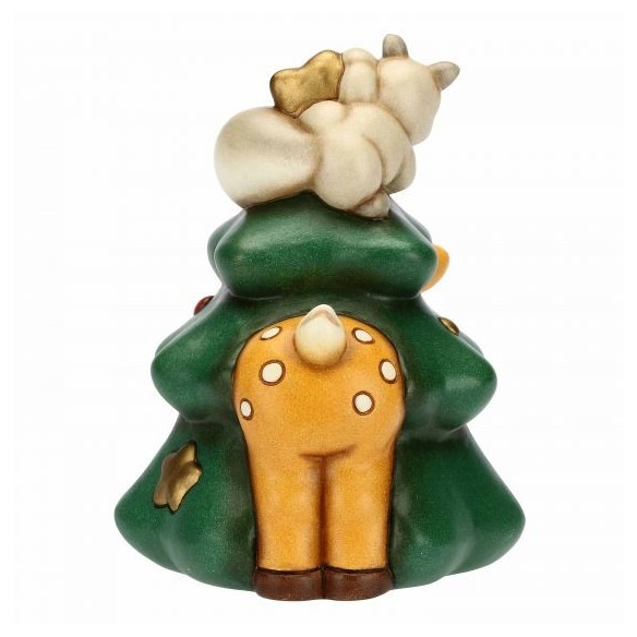 Thun Albero di Natale Medio con Cerbiatto e Scoiattolo